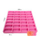 Domino Epoxy Silicone Mold DIY Fondant Cake Decoration, Model Number:SX-BH-109(Pink)