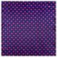 Spring Ladies Dots Pattern Silk ImitationSmall Scarf Square Scarf, Size:60 x 60cm(Purple)