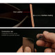Men Pin Buckle Leather Belt Pure Leather Pants Belt, Belt Length:110cm( brown)