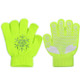 Non-slip Upgrade Version Children Skating Gloves Full Finger Rhinestone Anti-slip Gloves, Size:M (Snowflake Yellow)
