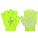 Non-slip Upgrade Version Children Skating Gloves Full Finger Rhinestone Anti-slip Gloves, Size:M (Ice Man Yellow)