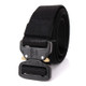 New Quick Release Buckle Safety Outer Belt Quick Dry Pure Nylon Training Belt(Black)