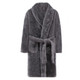 Winter Flannel Bathrobe Parent Child Bathrobes Home Clothes, Height:110cm(Grey)