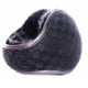 Winter Warm Wool Ear Bag Back-Wearing Foldable Plush Earmuffs, Size:Free Size(Black Wool Square)