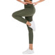 Running High Waist Tight Pantyhose Yoga (Color:Dark Green Size:M)