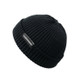 A21 Short Beanie Retro Hip Hop Knitted Cap, Size:One Size(Black)