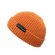 A21 Short Beanie Retro Hip Hop Knitted Cap, Size:One Size(Orange)