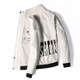 Loose and Comfortable Casual Jacket Collar Slim (Color:White Size:XL)