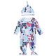 Baby Long Sleeve Printed One-piece Suit (Color:Graffiti Size:59)
