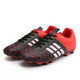 Comfortable and Lightweight PU Soccer Shoes for Children & Adult (Color:Red Size:32)
