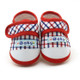 3 Pairs Baby Infant Shoes Girls Dot Lace Soft Sole Prewalker Warm Casual Flats Shoes(Red)