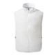 Refrigeration Heatstroke Prevention Outdoor Ice Cool Vest Overalls with Fan, Size:S(White)