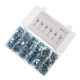 A6094 180 PCS Car M4/M5/M6 Fastener Clips Base U-shaped Clip Nut