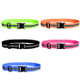 3 PCS Outdoor Adjustable Night Running And Cycling Reflective Waistband, Specification: 4cm Width(Orange Red)