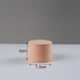 7.6 x 6cm Cylinder Geometric Cube Solid Color Photography Photo Background Table Shooting Foam Props(Flesh Color)