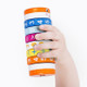 Children Number Puzzle Arithmetic Multicolor Rotating Shaft Baby Early Education Wooden Teaching Aids, Style:  Cylinder