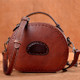 10130 Retro Ladies Handbag Shoulder Messenger Bag(Brown)