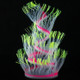 Aquarium Fish Tank Landscaping Decoration Silica Gel Simulation Software Coral Fluorescent Anemone, Size: 50cm(Yellow)