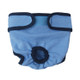 Pet Physiological Pants Large Medium & Small Dogs Anti-Harassment Safety Pants, Size: L(Blue)