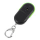 5 PCS Portable Anti-Lost Alarm Key Finder Wireless Whistle Sound LED Light Locator Finder(Green)