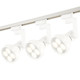 50cm Aluminum Shell Rail Strip Spot Light Track Bar for LED Track Lamp(White)