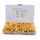 A6197 120 PCS Yellow AWG12~10 Bullet Male and Female Terminal Cold Press Terminal