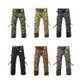 Men Casual Straight-leg Overalls (Color:Army Green Size:33)