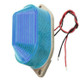 DC12V Led Mini Strobe Signal Warning Light Silent Warning Light(Blue)