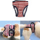 2 PCS Pet Striped Physiological Pants Dog Menstrual Pants, Size: XXL(Red)