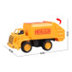 2 PCS Children Toy Simulation Inertia Car Mini Construction Engineering Vehicle Model(Garbage Truck)