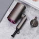 Mingge T1 T Style 1800W High-power Cold Hot Air Wind Fast Drying Folding Hair Dryer, Plug Type:EU Plug(Gray)