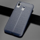 Litchi Texture TPU Shockproof Case for ASUS ZenFone Max (M2) (Navy)