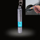 Car Copper LED Neon Lamp Anti-static Keychain Static Elimination Rod (Blue)