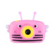 HoneyBee Children Toy Camera HD Front and Rear Dual-lens Camera Cartoon Digital Camera(Pink)