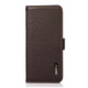 For Nokia X10 / X20 KHAZNEH Side-Magnetic Litchi Genuine Leather RFID Phone Case(Brown)