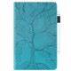 For Amazon Kindle Paperwhite 5 2021 Life Tree Series Leather Tablet Case(Lake Blue)
