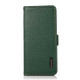 For Nokia X10 / X20 KHAZNEH Side-Magnetic Litchi Genuine Leather RFID Phone Case(Green)
