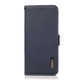 For Nokia XR20 KHAZNEH Side-Magnetic Litchi Genuine Leather RFID Phone Case(Blue)