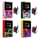 X50 500 in 1 2.8 Inch Kids Macaron Handheld Game Console, Style: Doubles (Purple)