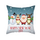 3 PCS Cartoon Christmas Pillow Case Home Office Sofa Cushion Cover Without Pillow Core, Size: 45x45cm(TPR303-40)