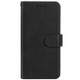 Leather Phone Case For Wiko Rainbow Lite(Black)
