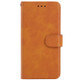 Leather Phone Case For Wiko Upulse(Brown)