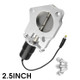 Universal Car 2.5 inch Stainless Steel Racing Electric Exhaust Cutout Valves Control Motor Kit