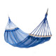 Outdoor Hammock Anti-Rollover And Breathable Camping Hammock  Outdoor Swing(Blue)