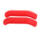 2 PCS For Xiaomi Mijia M365 Electric Scooter Handbrake Non-Slip Silicone Cover(Red)