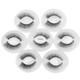 ShidiShangpin 3D Mink False Eyelashes Natural Three-Dimensional 7 Pairs Of Eyelashes Set(Friday)