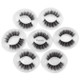 ShidiShangpin 3D Mink False Eyelashes Natural Three-Dimensional 7 Pairs Of Eyelashes Set(Thursday)