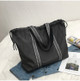 Leisure Handbag Nylon Shoulder Travel Sport Bag (Grey)