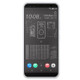 TPU Phone Case For HTC EXODUS 1 - Binance Edition(Transparent White)