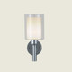 Bedroom Bedside Wall Lamp Indoor LED Lamp, Power Source:5W Warm Light(2034 Chrome)